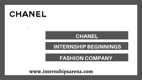 chanel supply chain internship|chanel internship program.